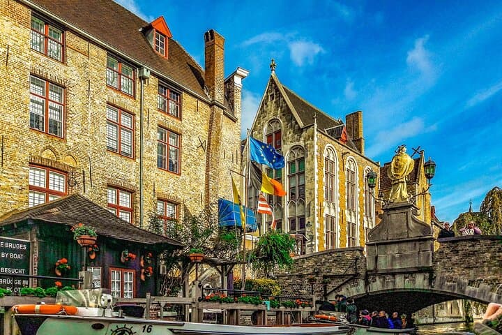 Antwerp Shore Excursion and Bruges Private City Tour including Chocolate Tasting