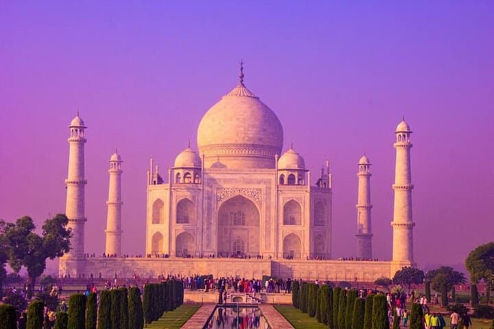 Sunset Taj Mahal and Agra Fort Half-Day Private Guided Tour