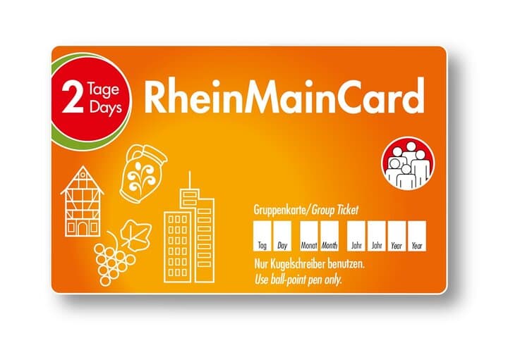 RheinMainCard 2 Days Group Ticket