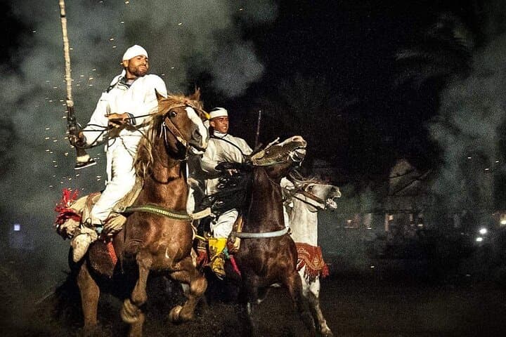 Shared Dinner at Chez Ali Restaurant in Morocco with Pickup