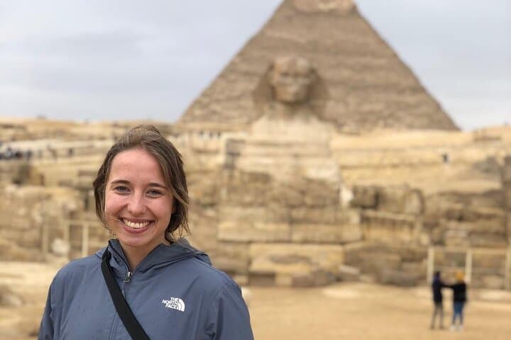 Day tour to Pyramids, Egyptian Museum and Bazaar from Cairo&Giza
