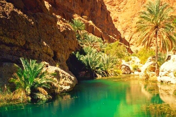 Journey Through Oman: Wadi Shab and Bimmah Sinkhole Experience