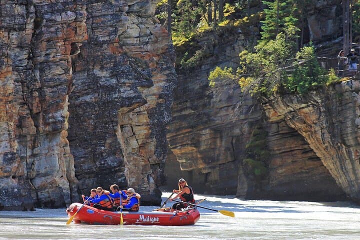 Athabasca Canyon Run Family Rafting: Class II Plus Rapids