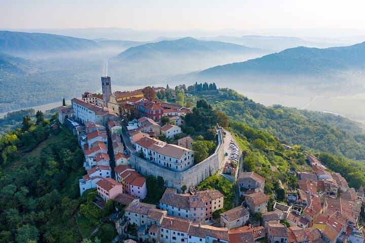 Full Day Trip from Zadar to Medieval Motovun Via Scenic Routes and Stops