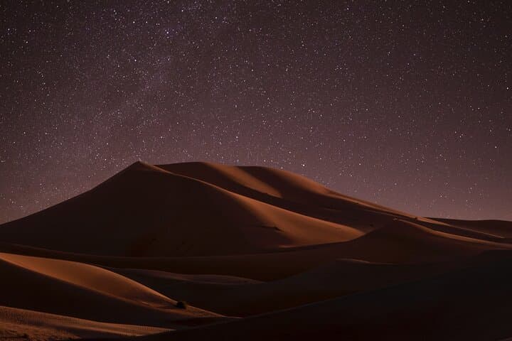 Under The Stars in the Desert Merzouga Morocco