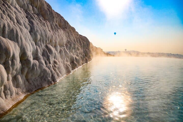 Pamukkale Thermal Pools & Ancient Hierapolis from Fethiye