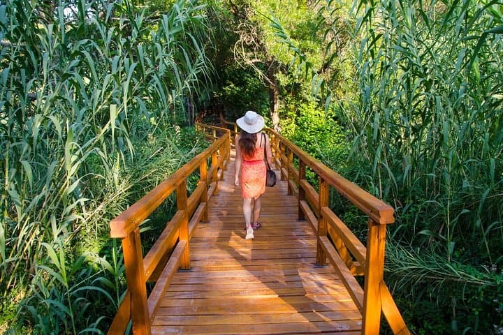 From Split: Krka Waterfalls Trip with Boat Cruise and Swimming