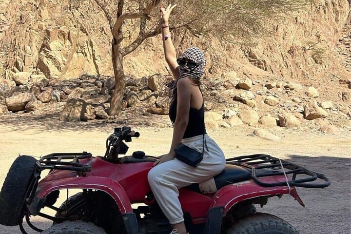 5 Hours Quad Safari Desert Tour in Marsa Alam