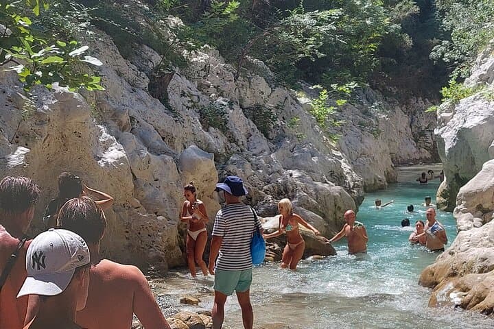 River trekking in the Greek mainland