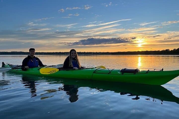 Sunset Sea Kayak Tour on Casco Bay