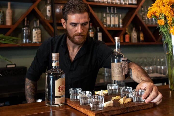 Tequila and Mezcal Tasting in Tulum with Cheese Pairing