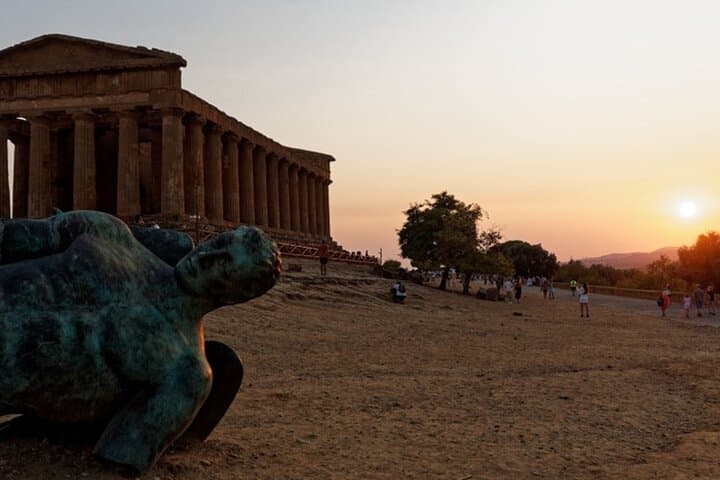 Agrigento - Visit of the Valley of the Temples illuminated from Palermo