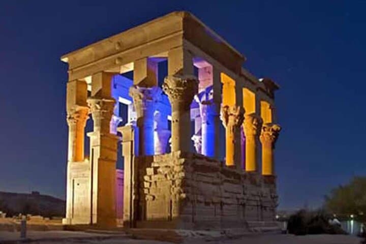 Sound And Light Show At Philae Temple In Aswan
