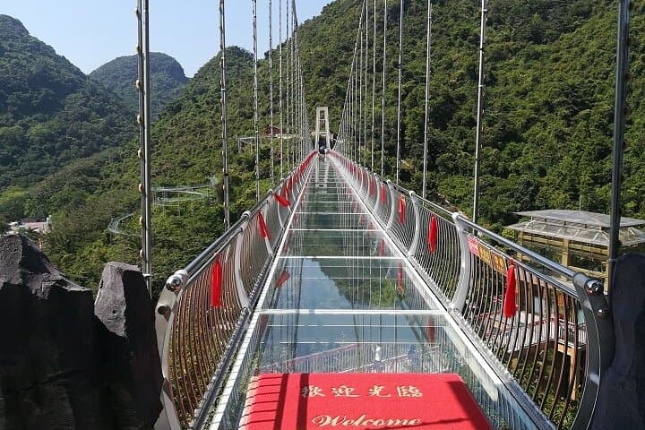 Glass Bridge Forest Corridor Ancient Cave Swan Lake Private Tour