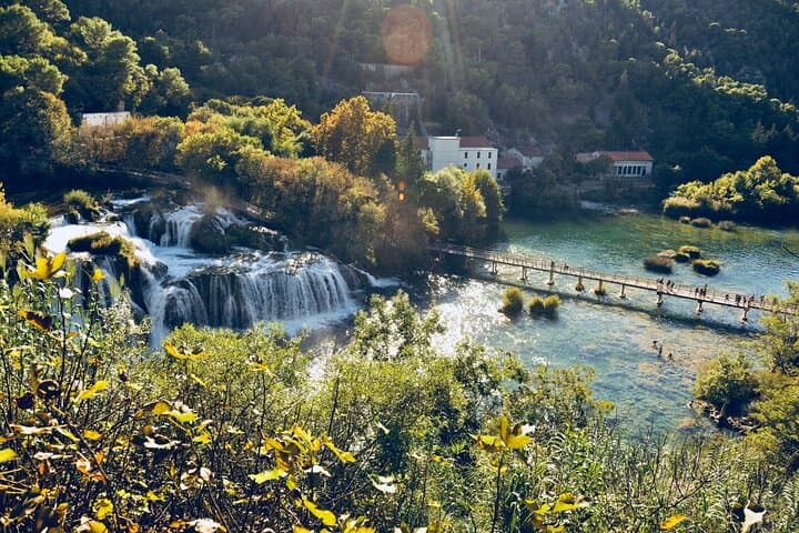 Krka Waterfalls & Scenic Coastal Road Day Tour from Split