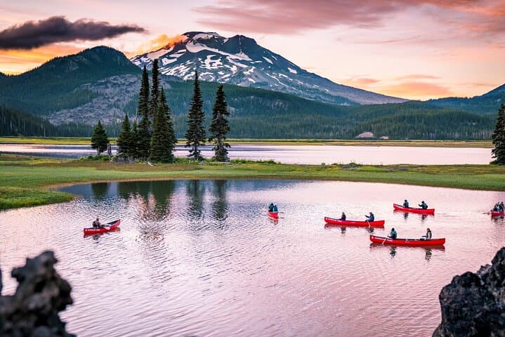 Cascade Lakes Moonlight and Starlight Canoe Tour