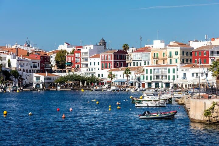 Mahon Harbour Boat Tour with Mahon Market and Gin Distillery