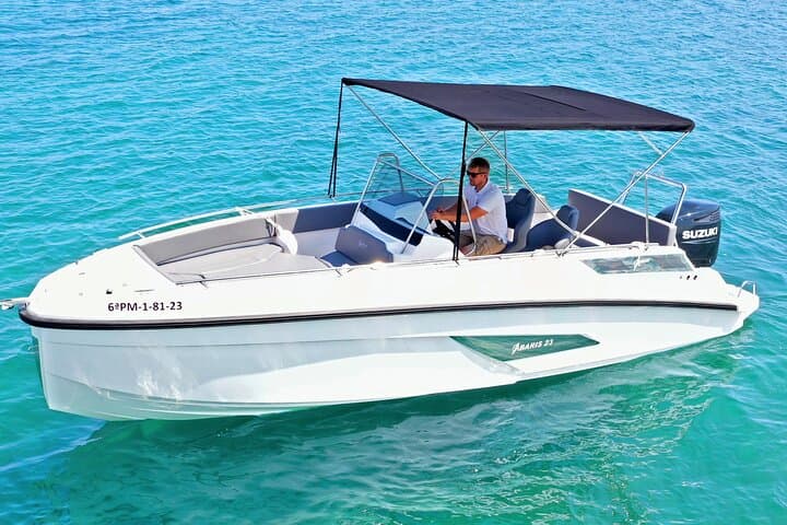 Private Boat Rental Abaris 23 from Alcudia