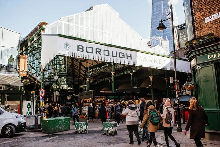 Devour London: Borough Market & Leadenhall Food Tour with Wine