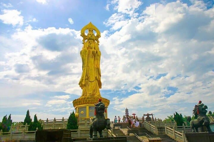 Big Buddha Statue Lotus Mountain Seagull Island Private Tour