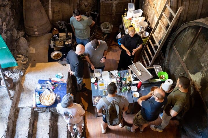 4 hours Cooking Show and Lesson in Via Torretta