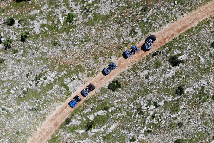 From Split: Small group ATV ride in Dinara NP