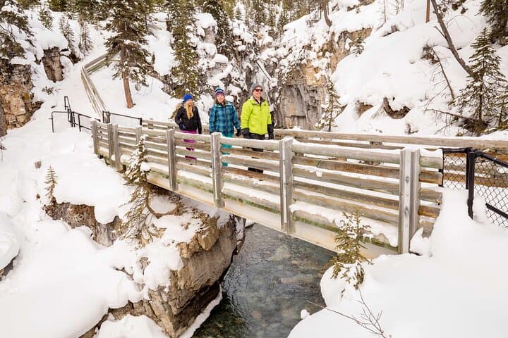 Half Day Marble and Johnston Canyon Ice Walk Combo Tour