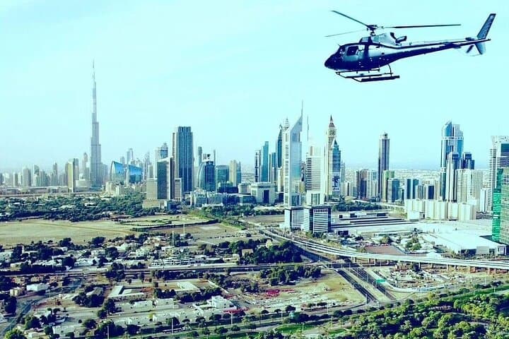 Dubai: Helicopter Tour – 12 Minutes