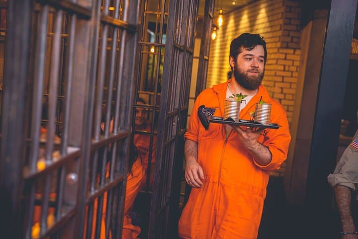 Alcotraz Prison Cocktail Experience in Manchester