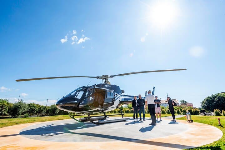 Etna: Group Helicopter Flight (30 Minutes from Fiumefreddo)