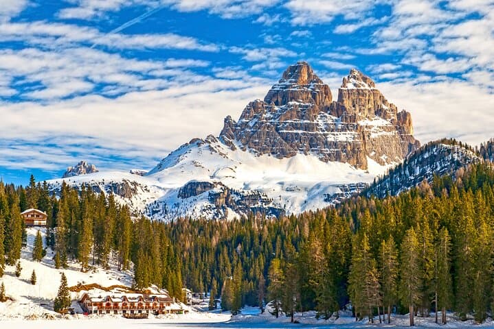 Private Dolomites Winter Day Tour from Venice