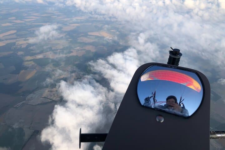 Paraglider flight with a certified instructor