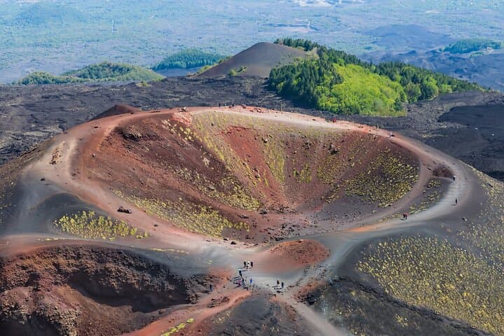 Private Etna Tour with Winery Experience from Taormina / Catania