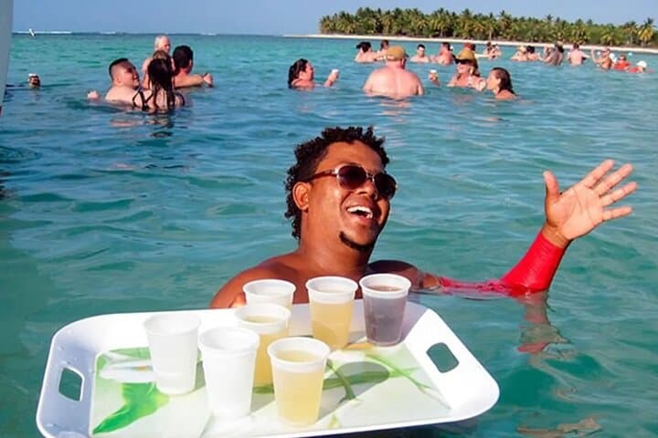 Party Boat Punta Cana, Drinks + Music + Snorkeling + Natural Pool