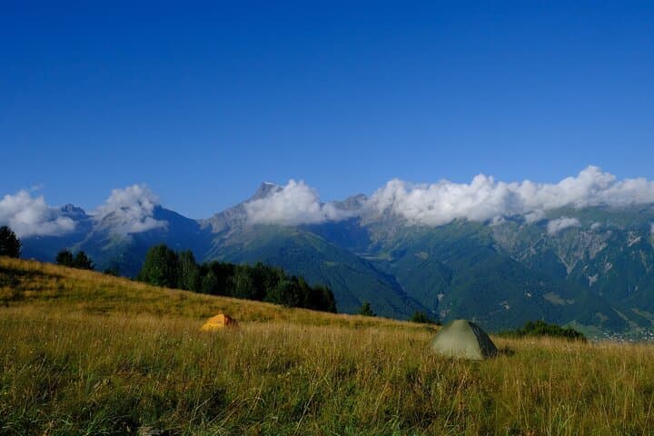 Hiking and Camping Tour in Racha for 3 days