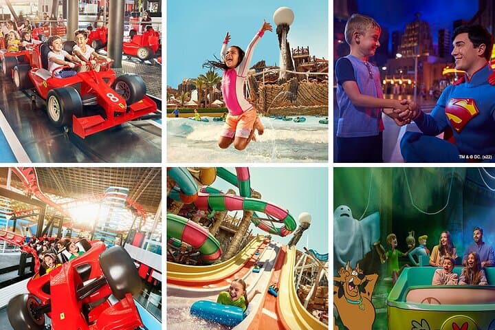 Yas Island Theme Parks Combo tickets
