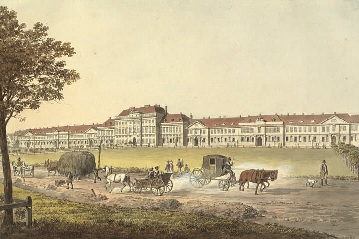 From Marstall to the MuseumsQuartier Fischer from Erlachs HofQuartier