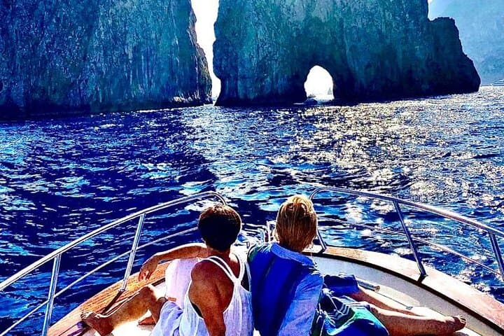 Capri Private Boat Tour from Positano or Praiano