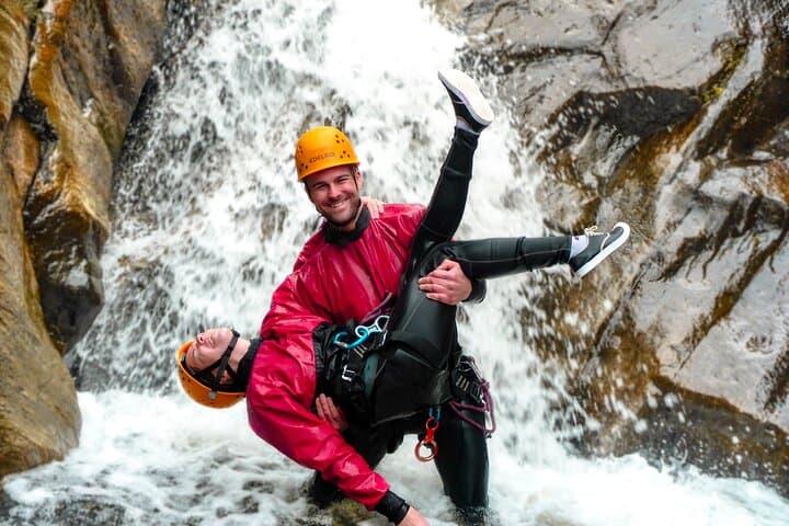 Canyoning in Chamana: 35 Meter Waterfall!