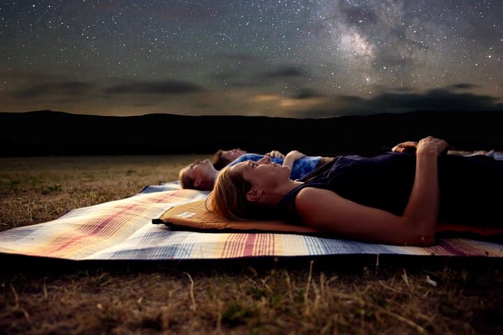 Listening experience under the starry sky in the Kaunertal Star Bowl