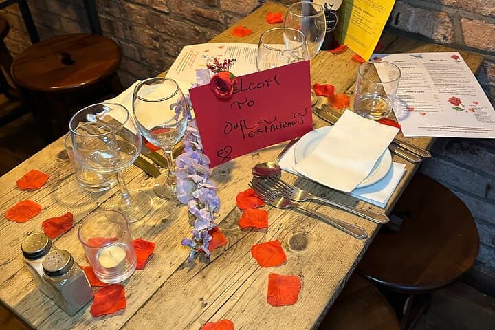 Italian Dinner with a Romantic Night Experience