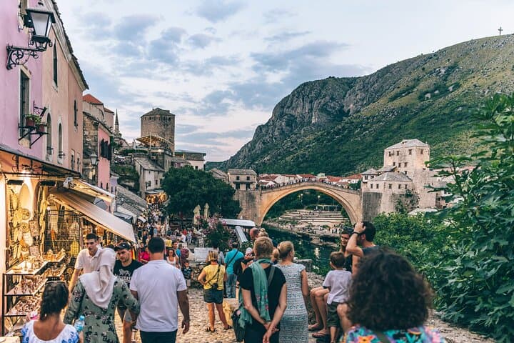 Split to Dubrovnik Private Transfer with Mostar Town