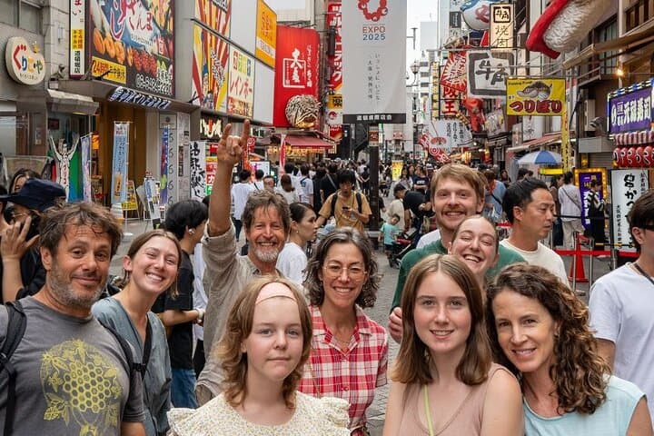 Osaka Food Tour with a Sake Sommelier or Local Guide