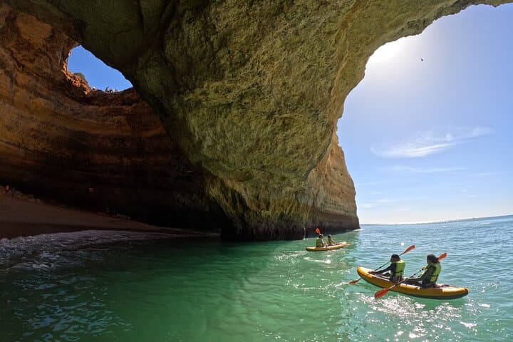 Private Kayak Tour to the Benagil Caves with 4K Photos
