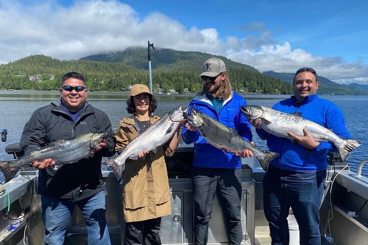 Ketchikan salmon fishing adventure