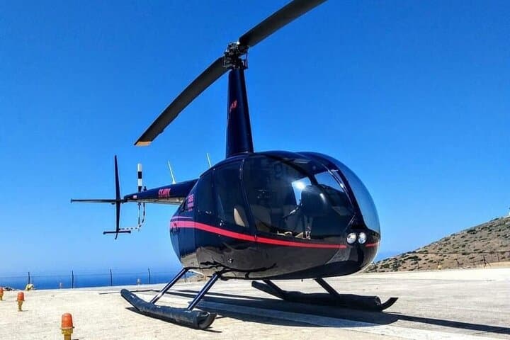 Private Helicopter Transfer from Athens to Antiparos