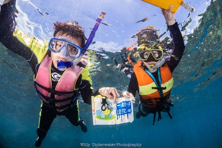 Kenting, Taiwan｜Snorkeling Free underwater photography One-on-one with instructor｜Taiwan Diving Snorkeling