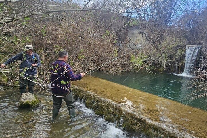 From Catania, Syracuse and Taormina: fly fishing experience