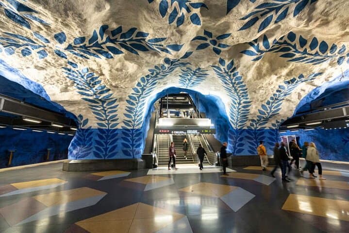 2 Hour Stockholm Metro Tour