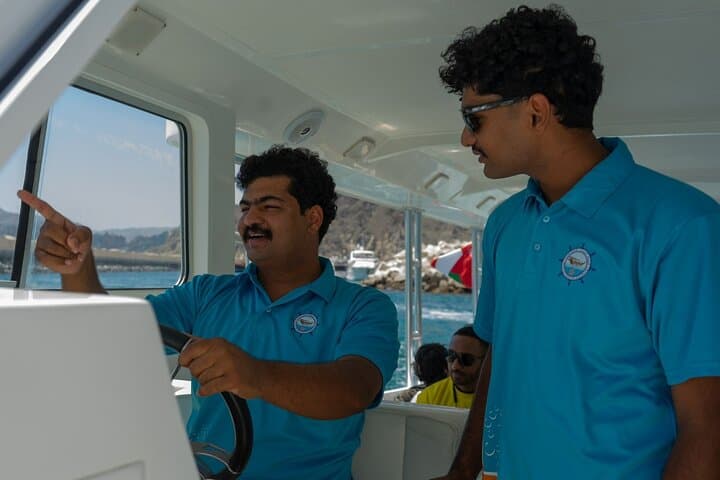 Dolphin Watching and Snorkeling Cruise Experience in Muscat